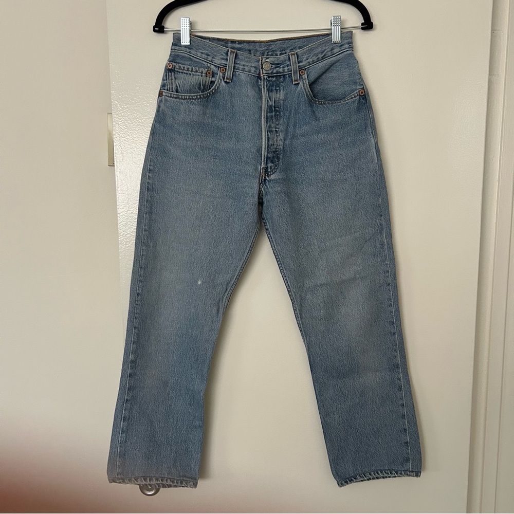 Levi’s Vintage 501 Straight Leg Light Blue Jeans